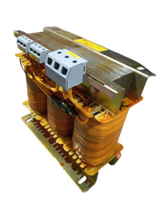 Transformateur Eltex 3000 VA triphasé, primaire 230-380 V, secondaire 48 V 2